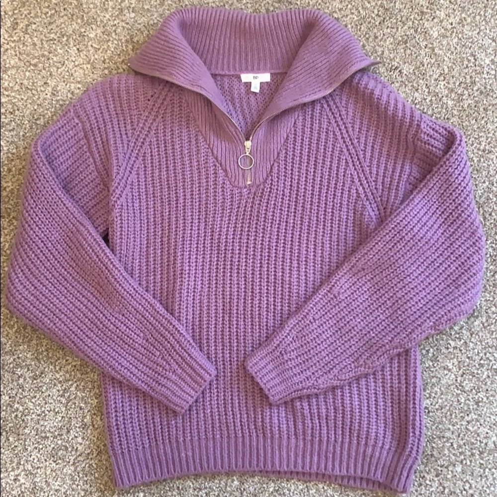 Purple BP crewneck sweater